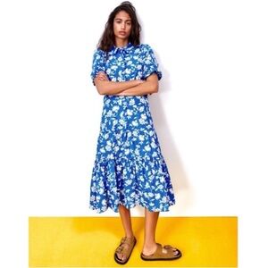 Zara Floral Midi Dress